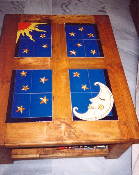 Dibujo para colorear mesa  Mesas de madera, Mesas pintadas, Madera dibujo
